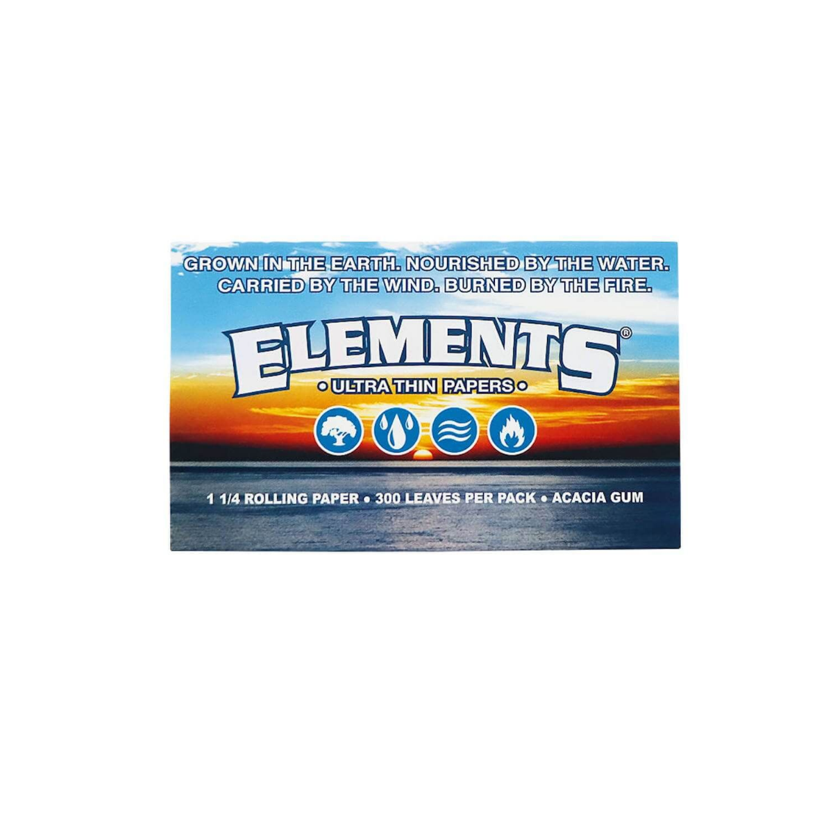 Elements Blár 1¼ - 300 Leaf pakki