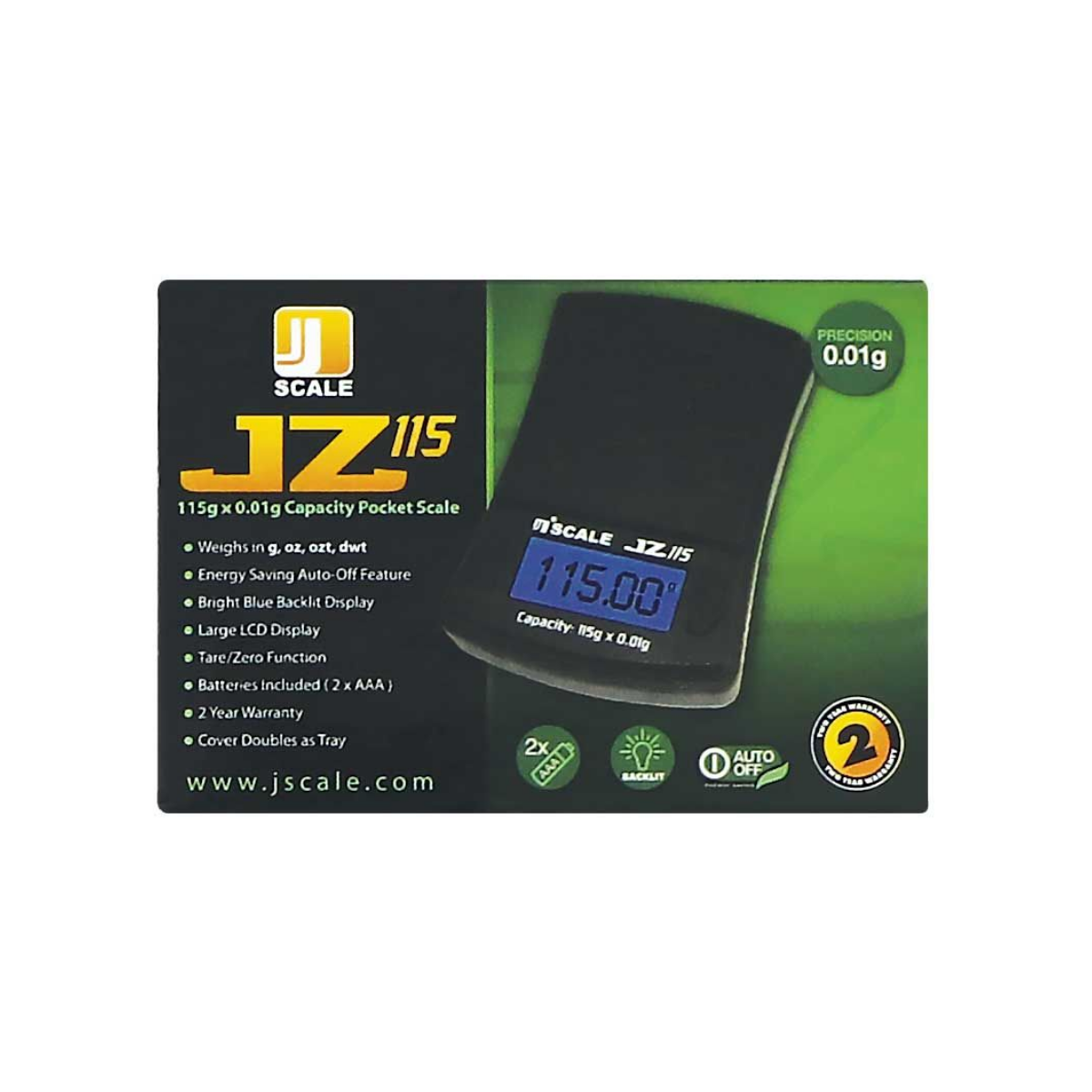 Jennings JZ series 115g x 0.01g