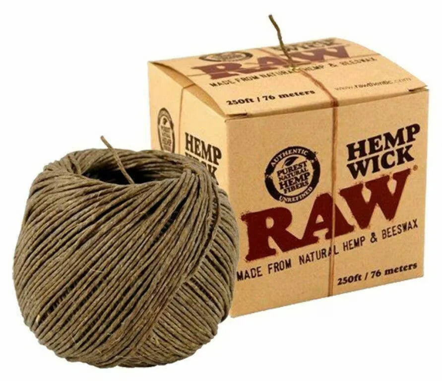 RAW Hemp Wick