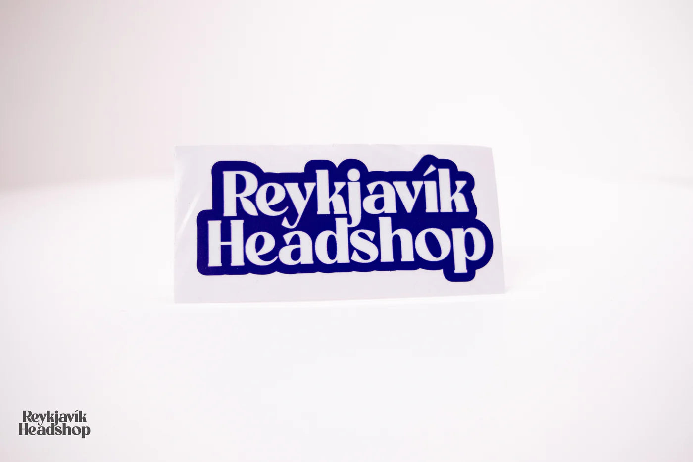 RvkHeadshop Fjólublár/Hvítur - Límmiði